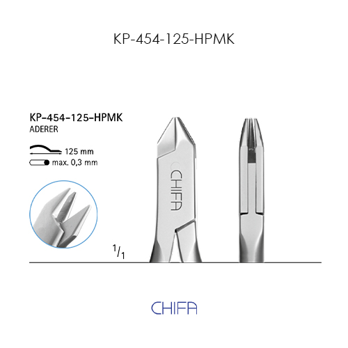 Щипцы Адерера KP-454-125-НPMK (Chifa)